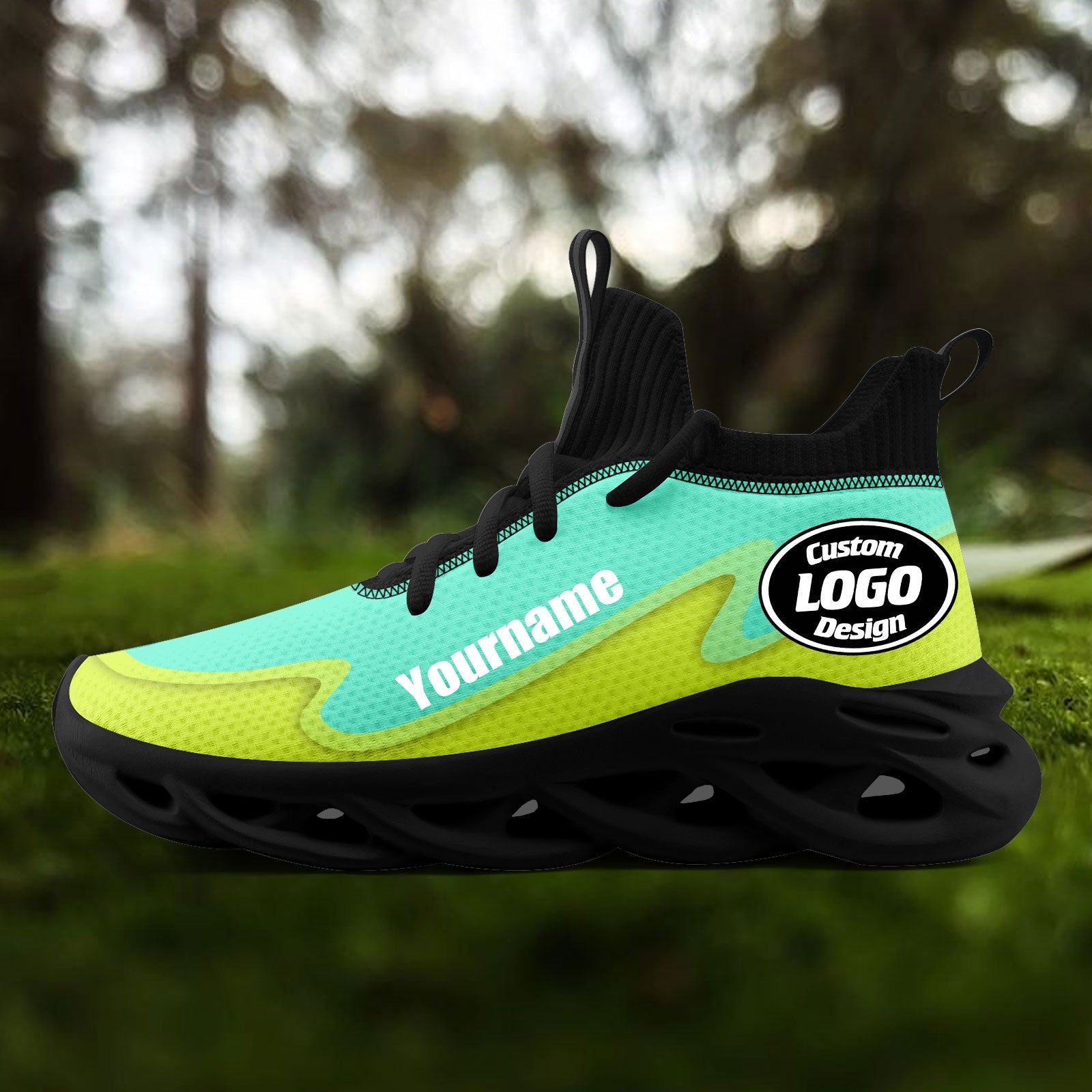 Custom Green Maxsoul Shoes Personalized Sneaker FN030A-E020011-4