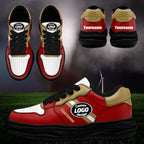 Custom Red Gold San Francisco Shoes Personalized Sneaker FN032-D020389-25
