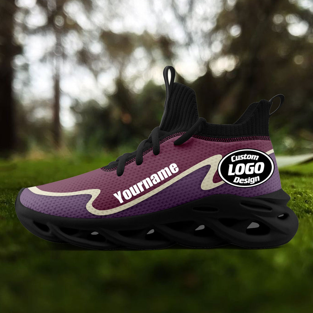 Custom Purple Maxsoul Shoes Personalized Sneaker FN030A-E020011-13