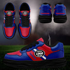Custom Red Blue Buffalo Shoes Personalized Sneaker FN032-D020389-4