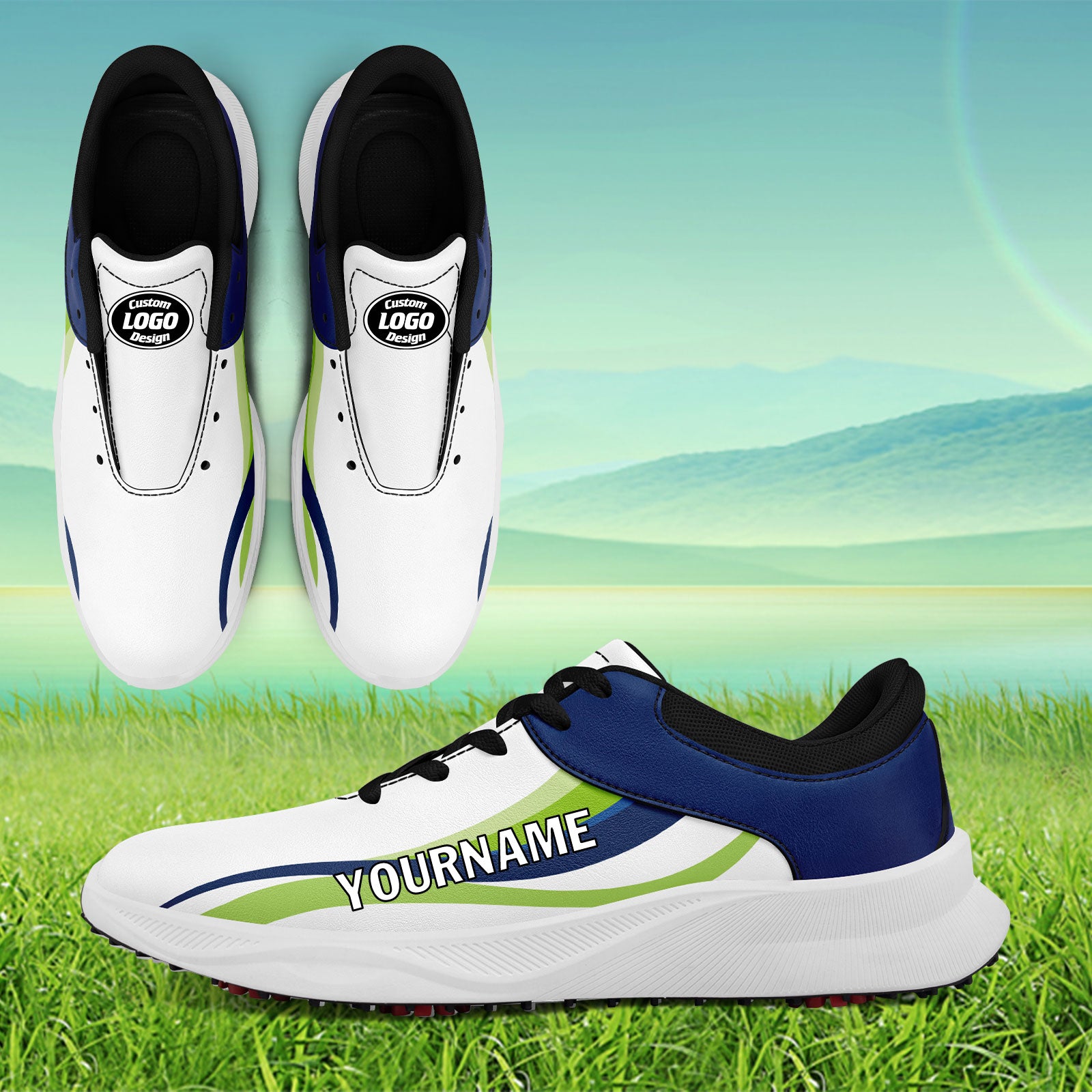 Custom Premium Golf Performance Shoes Personalized Sneaker FN062-E0605-3