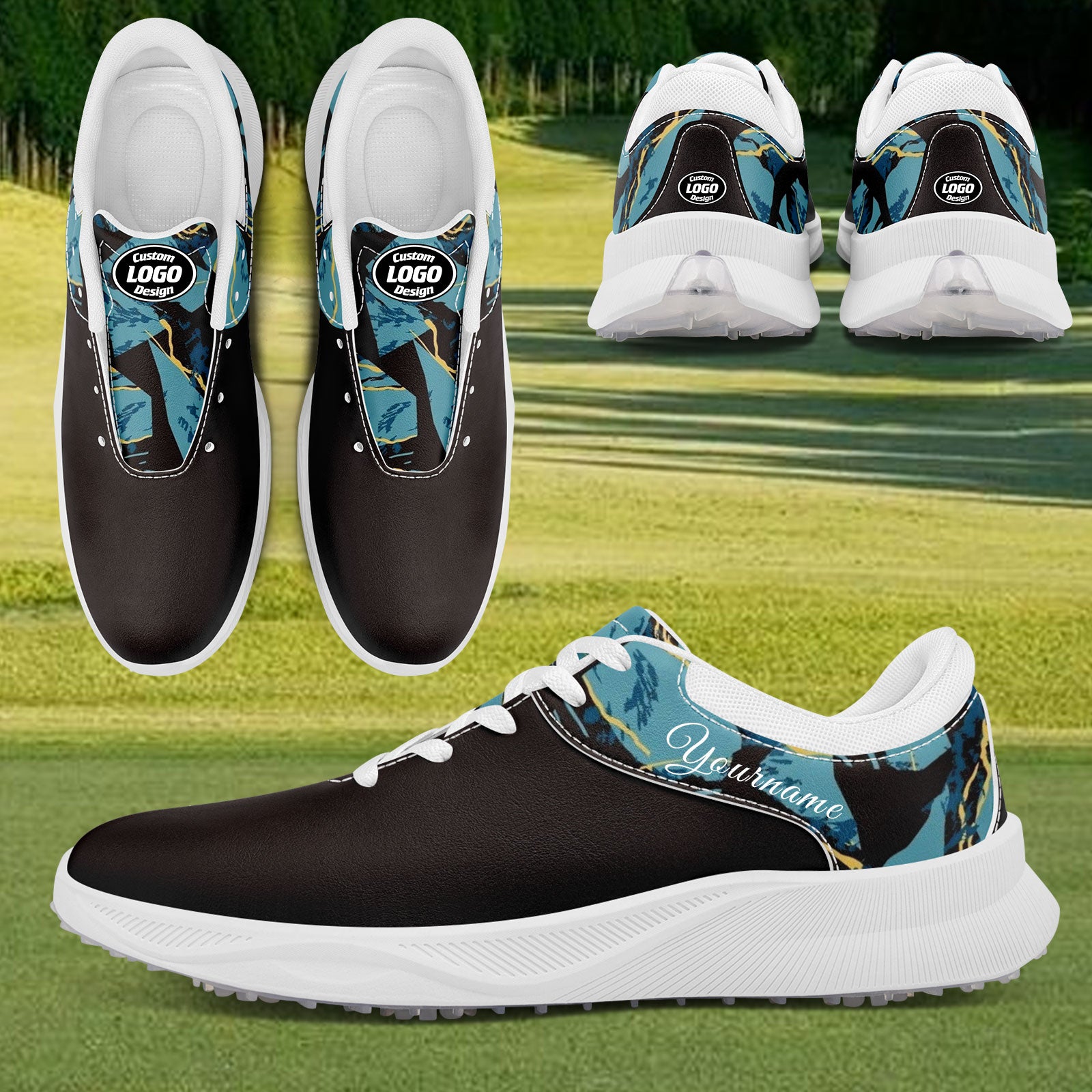Custom Premium Golf Performance Shoes Personalized Sneaker FN062-D020344-23