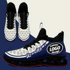 Custom Cream Navy Maxsoul Shoes Personalized Sneaker FN030XD-D020388-12
