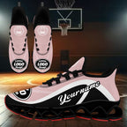 Custom Balck Pink Maxsoul Shoes Personalized Sneaker FN003XD-D020391-17