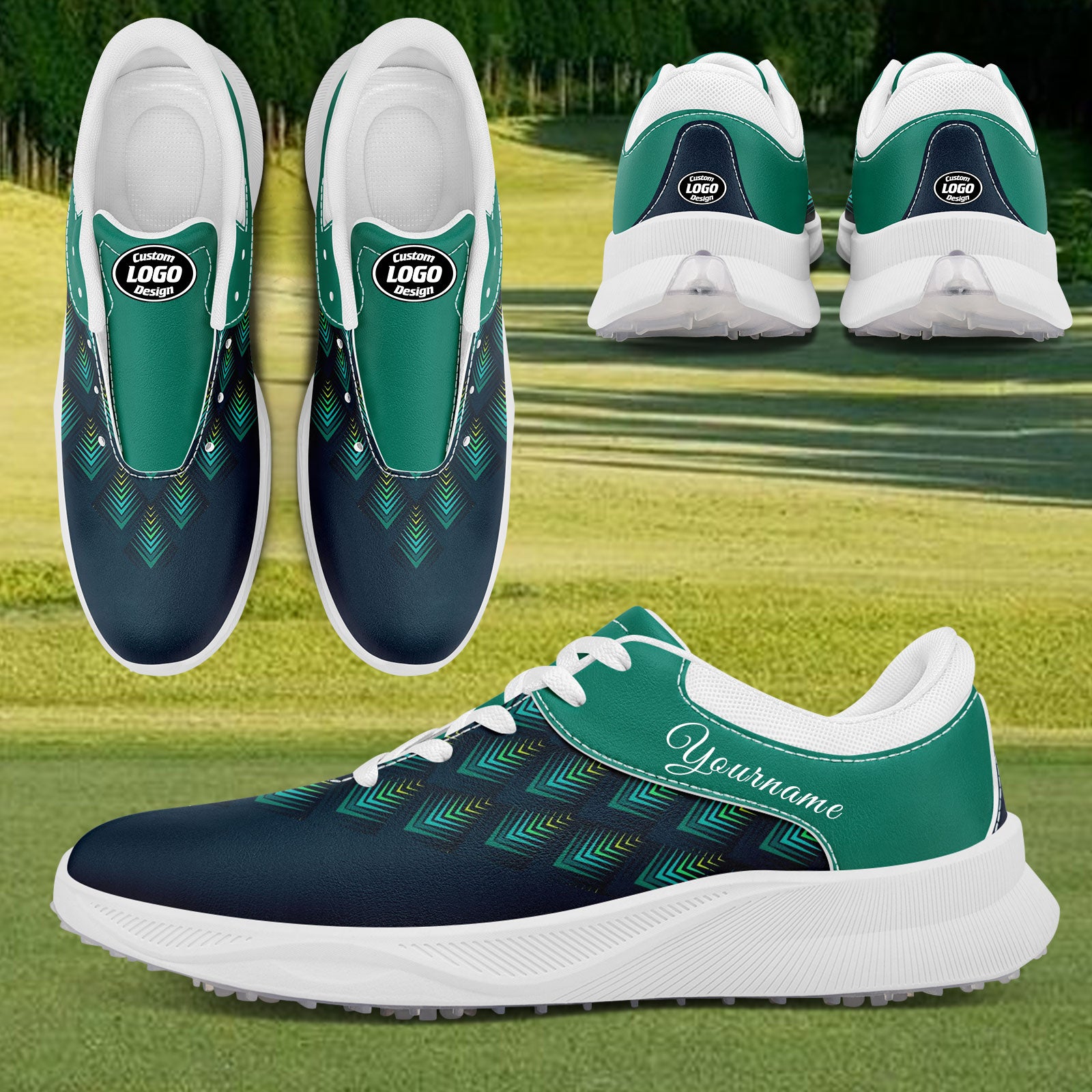 Custom Premium Golf Performance Shoes Personalized Sneaker FN062-D020344-24