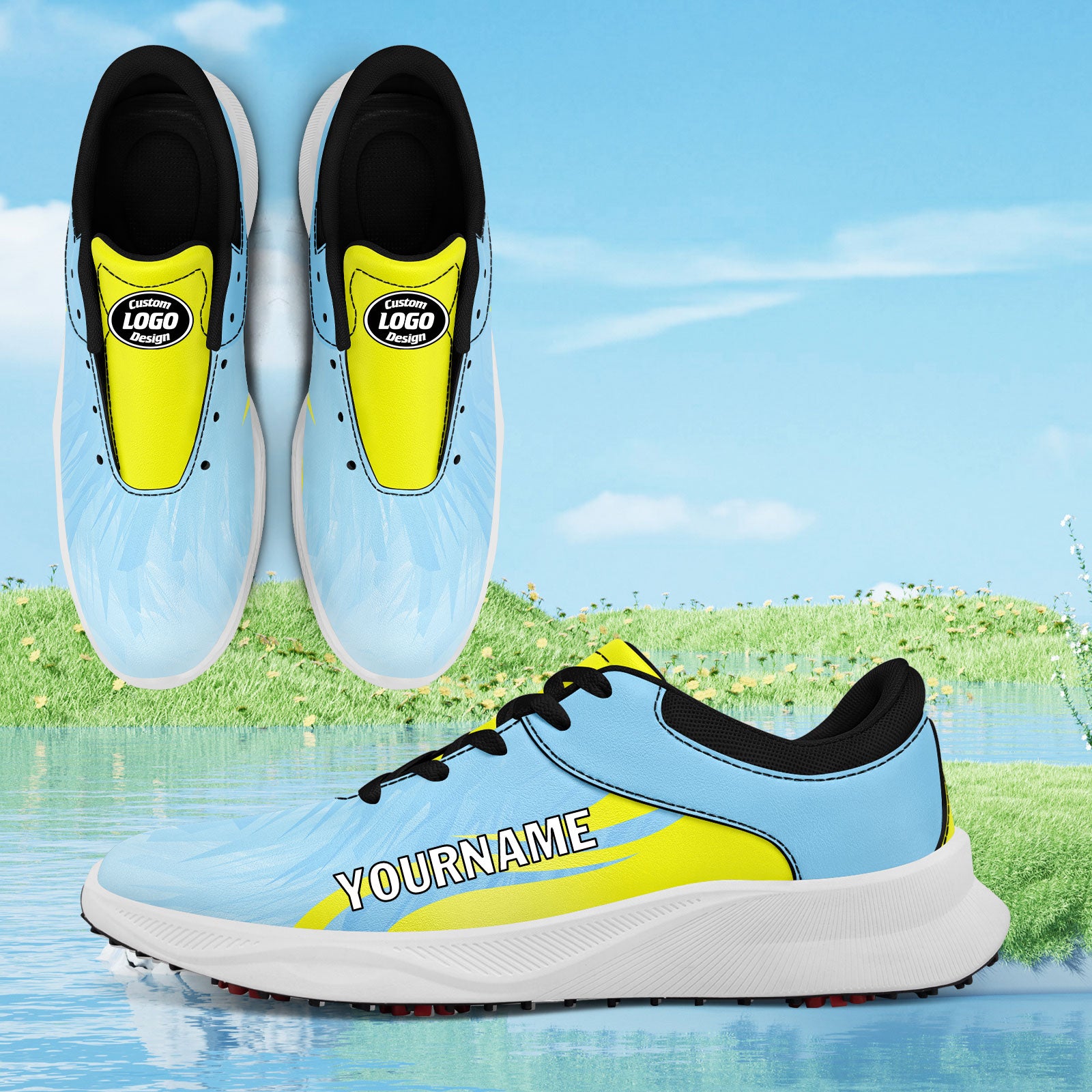 Custom Premium Golf Performance Shoes Personalized Sneaker FN062-E0605-10
