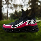 Custom Navy Pink Maxsoul Shoes Personalized Sneaker FN030A-E020011-9