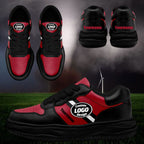 Custom Red Black Atlanta Shoes Personalized Sneaker FN032-D020389-3