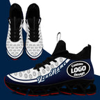 Custom Navy White Maxsoul Shoes Personalized Sneaker FN030XD-D020388-24