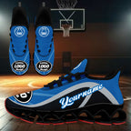 Custom Blue Black Maxsoul Shoes Personalized Sneaker FN003XD-D020391-9