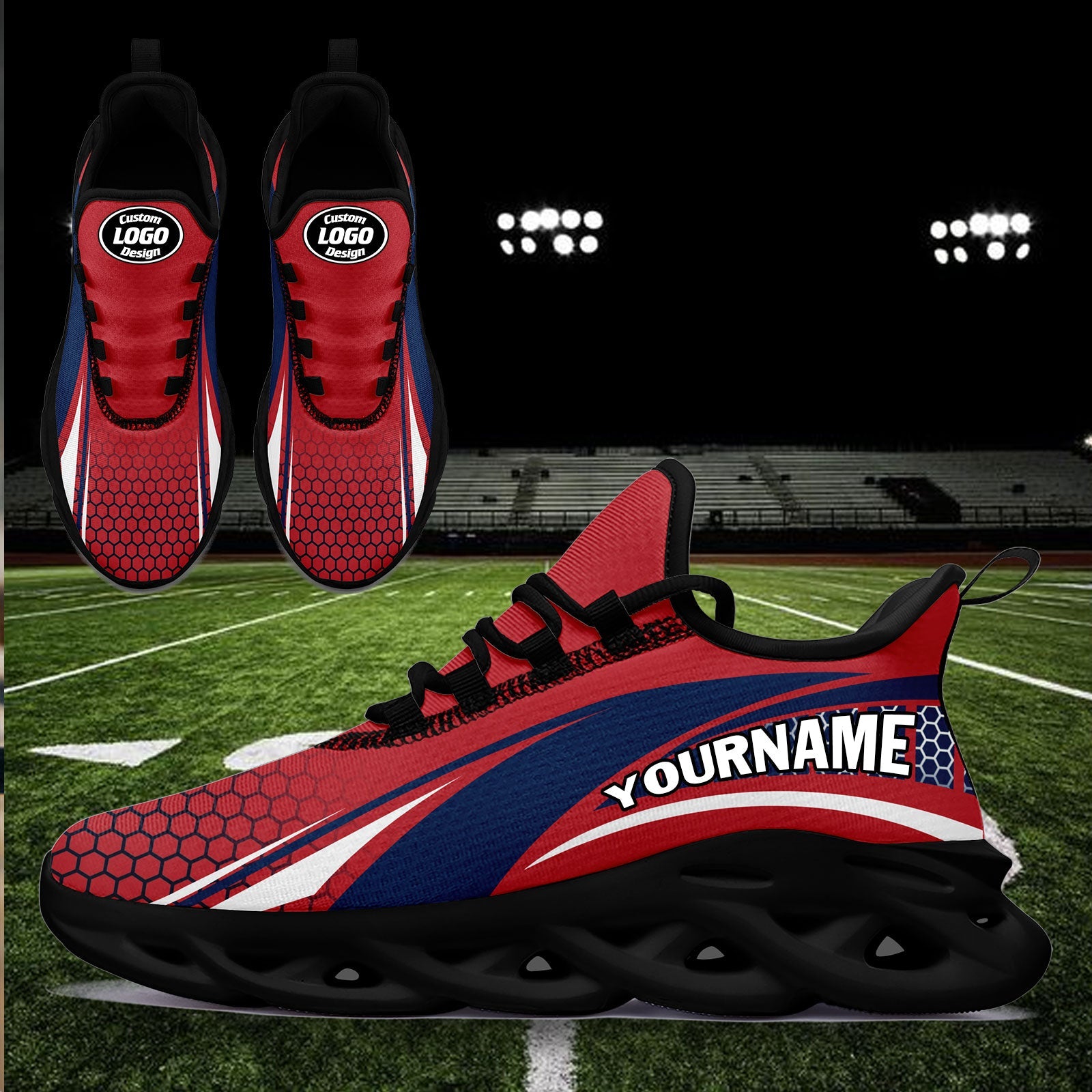 Custom Baseball Outerwear Hat and Shoes Combo Offer Personalized Combo ZH-E025023-5