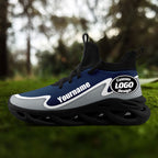 Custom Blue Gray Maxsoul Shoes Personalized Sneaker FN030A-E020011-19