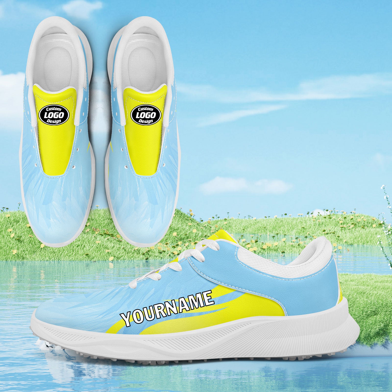 Custom Premium Golf Performance Shoes Personalized Sneaker FN062-E0605-10
