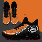 Custom Orange Dark Gray Maxsoul Shoes Personalized Sneaker FN030XD-D020388-4