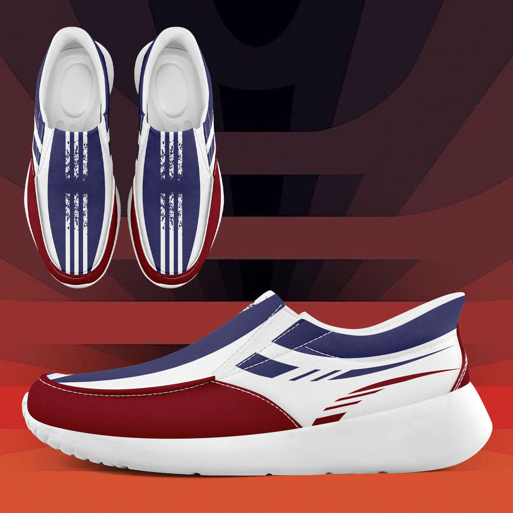 Custom Corporate Sneakers Slip On Shoes Personalized Corporate Shoes FN067-E023045-4