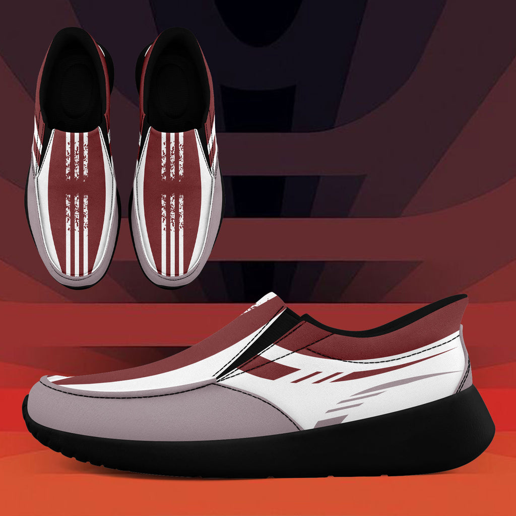 Custom Corporate Sneakers Slip On Shoes Personalized Corporate Shoes FN067-E023045-6