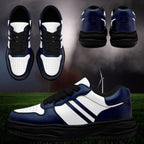 Custom Blue White Dallas Shoes Personalized Sneaker FN032-D020389-9