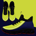 Custom Blue Green Maxsoul Shoes Personalized Sneaker FN030XD-D020388-9