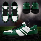 Custom Green White New York Shoes Personalized Sneaker FN032-D020389-28