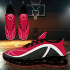 Custom Red Gray Maxsoul Shoes Personalized Sneaker FN003XD-D020391-10