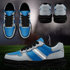 Custom Blue Gray Detroit Shoes Personalized Sneaker FN032-D020389-11