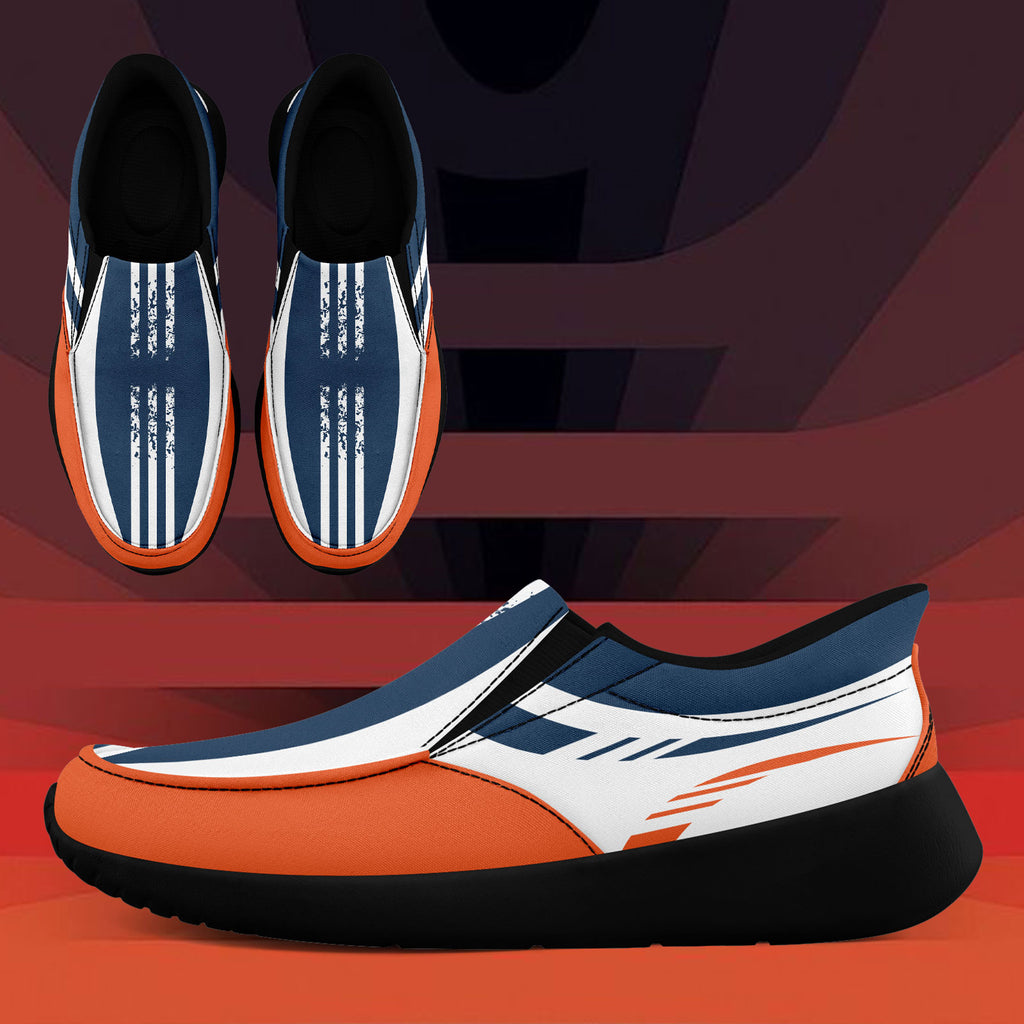 Custom Corporate Sneakers Slip On Shoes Personalized Corporate Shoes FN067-E023045-9
