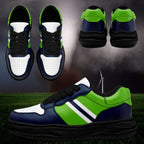Custom Blue Green Seattle Shoes Personalized Sneaker FN032-D020389-27