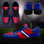 Custom Red Blue Buffalo Shoes Personalized Sneaker FN032-D020389-4