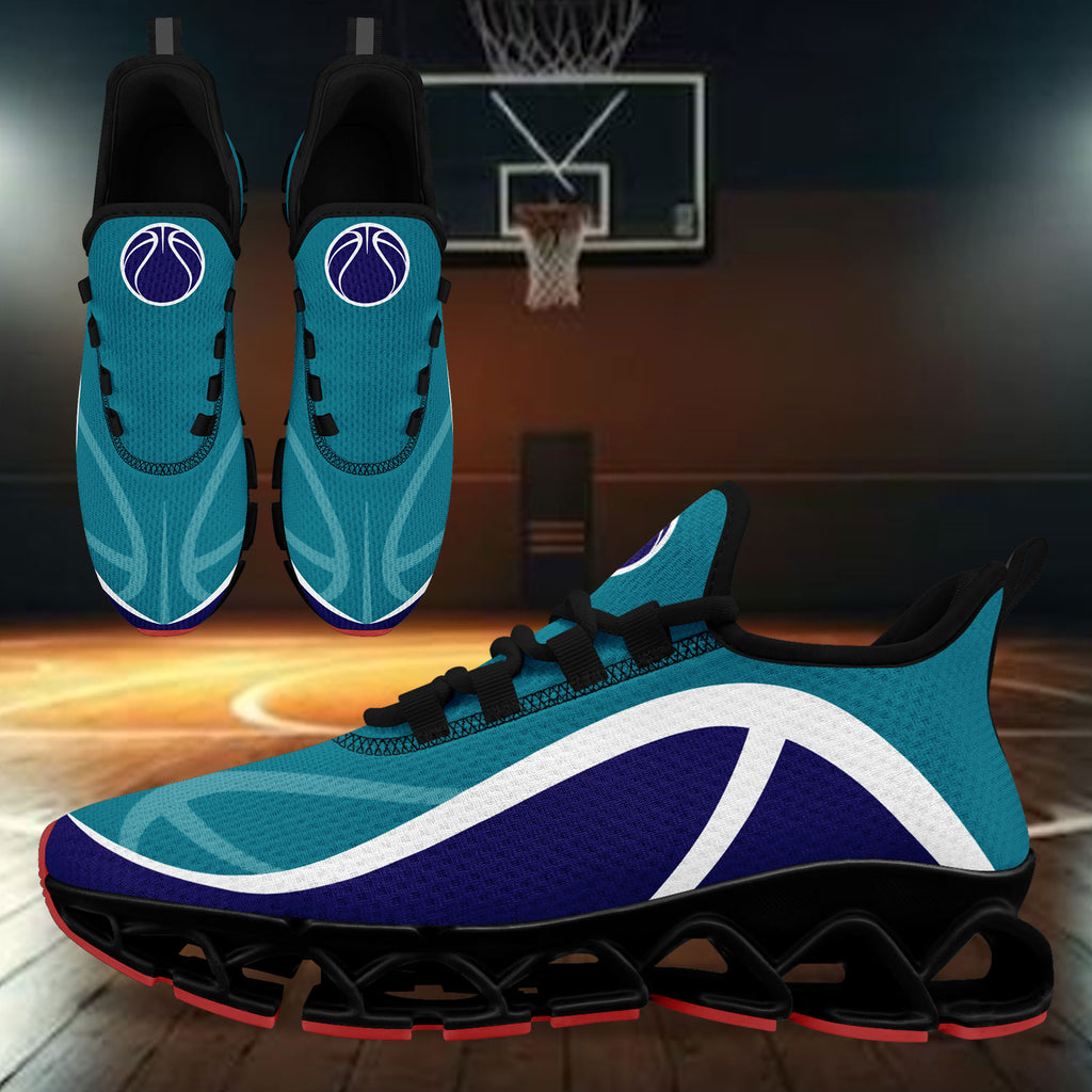 Custom Blue Maxsoul Shoes Personalized Sneaker FN003XD-D020391-5