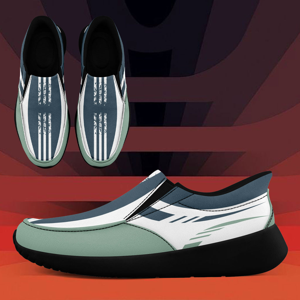 Custom Corporate Sneakers Slip On Shoes Personalized Corporate Shoes FN067-E023045-3