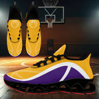 Custom Purple Yellow Maxsoul Shoes Personalized Sneaker FN003XD-D020391-7