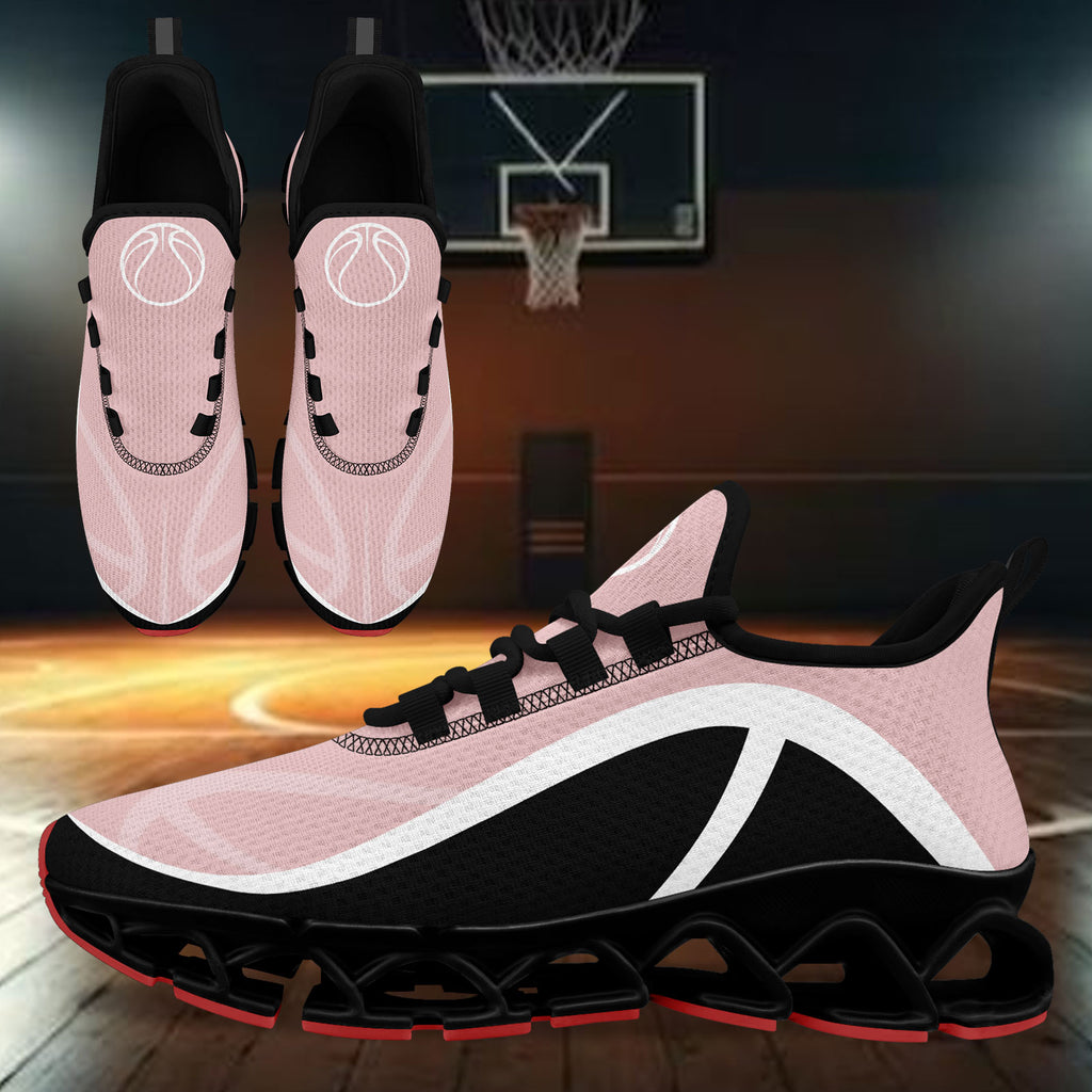 Custom Balck Pink Maxsoul Shoes Personalized Sneaker FN003XD-D020391-17