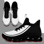Custom Black White Maxsoul Shoes Personalized Sneaker FN030XD-D020388-8