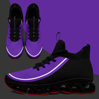Custom Purple Black Maxsoul Shoes Personalized Sneaker FN030XD-D020388-15