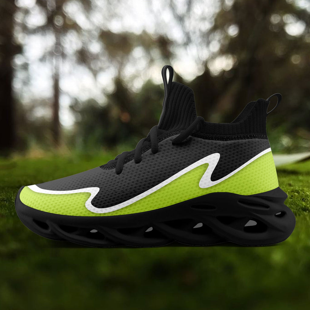 Custom Dark Gray Green Maxsoul Shoes Personalized Sneaker FN030A-E020011-8