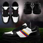 Custom Black White Pittsburgh Shoes Personalized Sneaker FN032-D020389-30