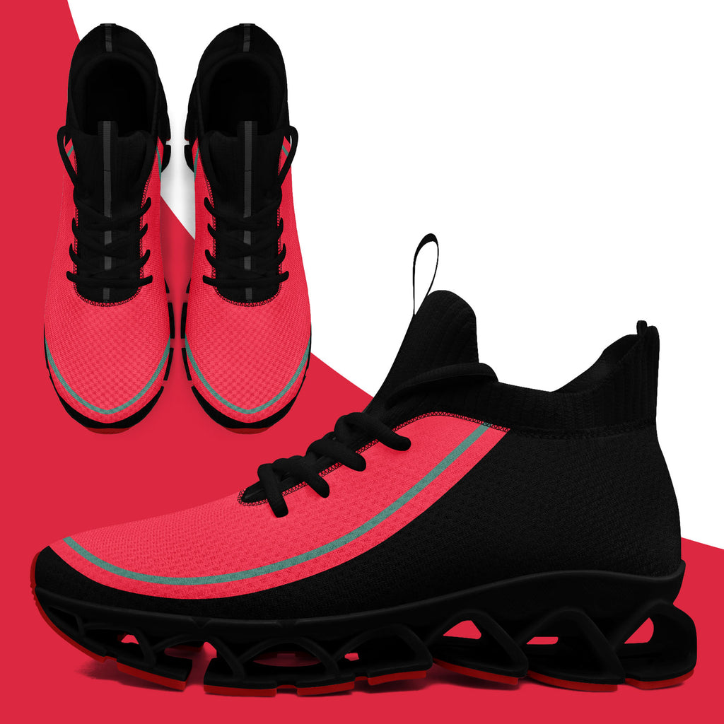 Custom Black Pink Maxsoul Shoes Personalized Sneaker FN030XD-D020388-10