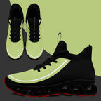 Custom Black Green Maxsoul Shoes Personalized Sneaker FN030XD-D020388-19