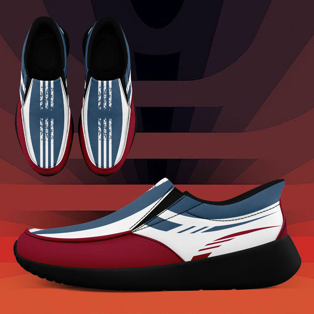 Custom Corporate Sneakers Slip On Shoes Personalized Corporate Shoes FN067-E023045-7