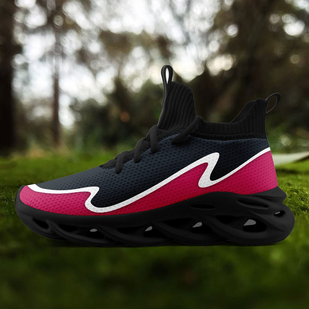 Custom Navy Pink Maxsoul Shoes Personalized Sneaker FN030A-E020011-9