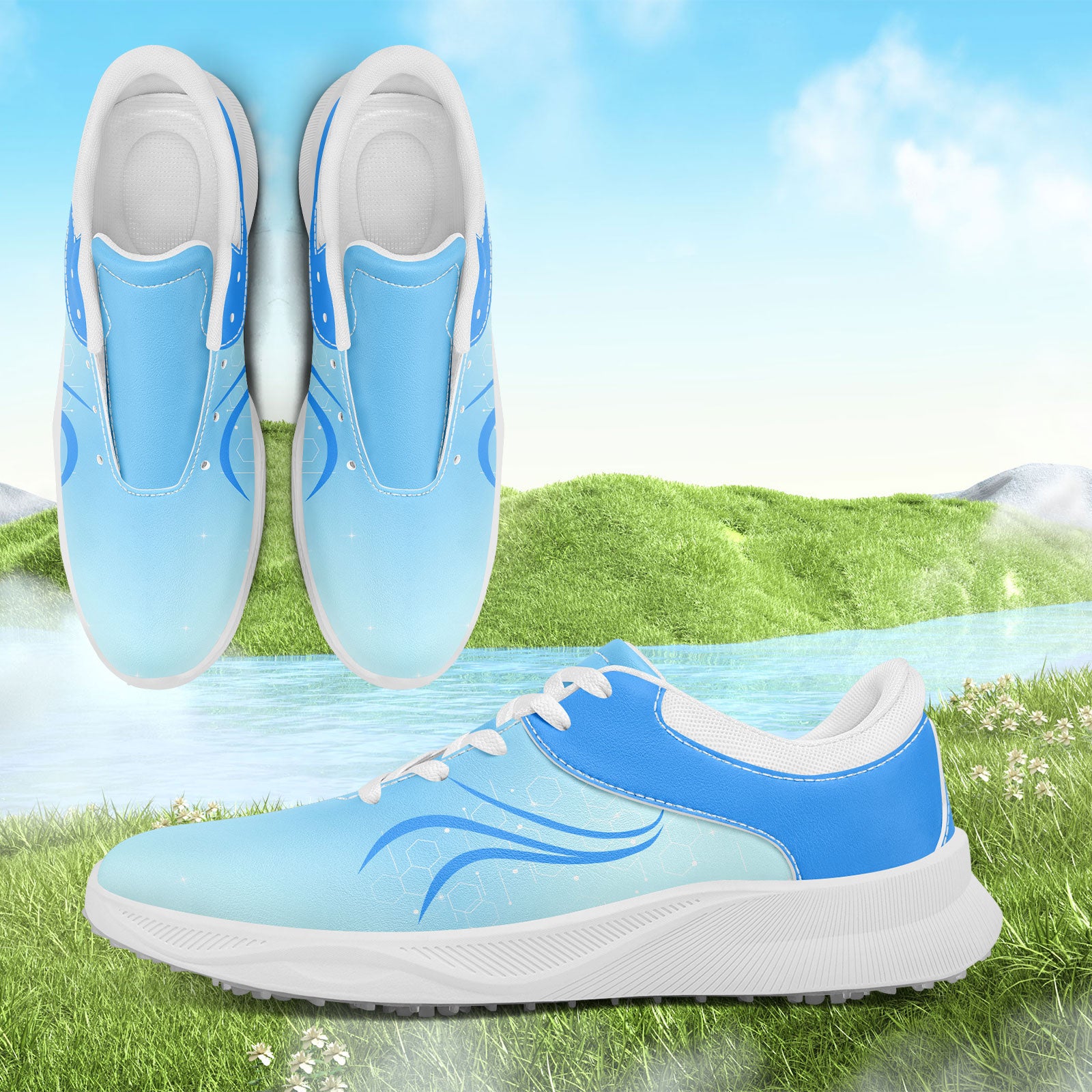 Custom Premium Golf Performance Shoes Personalized Sneaker FN062-E0605-6