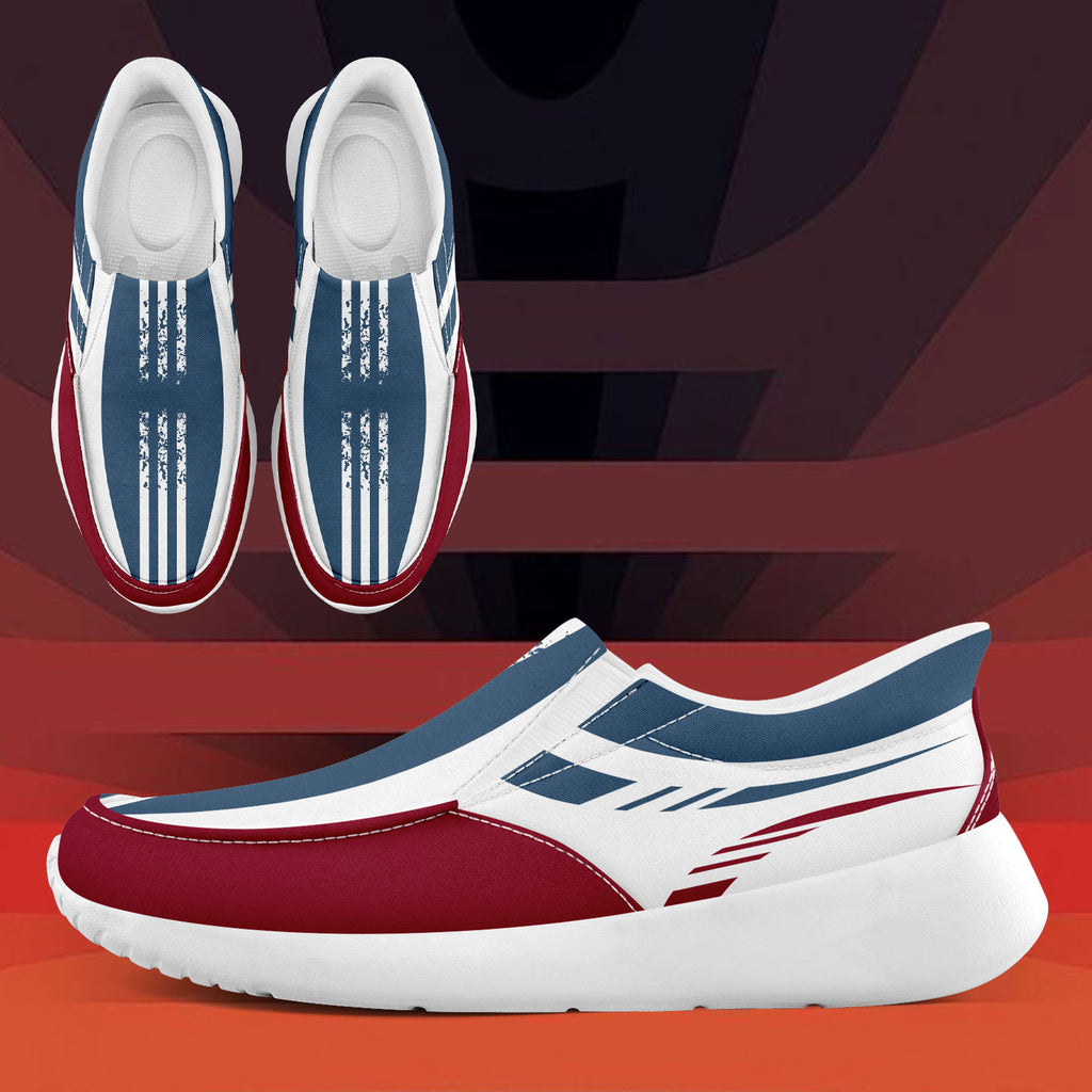 Custom Corporate Sneakers Slip On Shoes Personalized Corporate Shoes FN067-E023045-7