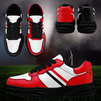 Custom Red Blue Houston Shoes Personalized Sneaker FN032-D020389-12