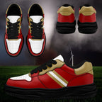 Custom Red Gold San Francisco Shoes Personalized Sneaker FN032-D020389-25