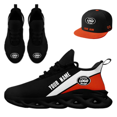 CUSTOM MAXSOUL SNEAKER AND HAT COMBO PERSONALIZED SNEAKER AND APPAREL FOR GIFTING BRAND PROMOTION FAN FESTIVALS AND EVENTS ZH-24020073-1b