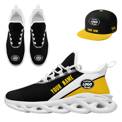 CUSTOM MAXSOUL SNEAKER AND HAT COMBO PERSONALIZED SNEAKER AND APPAREL FOR GIFTING BRAND PROMOTION FAN FESTIVALS AND EVENTS ZH-24020073-2w