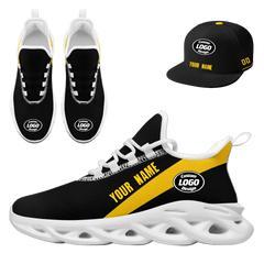 CUSTOM MAXSOUL SNEAKER AND HAT COMBO PERSONALIZED SNEAKER AND APPAREL FOR GIFTING BRAND PROMOTION FAN FESTIVALS AND EVENTS ZH-24020073-3w