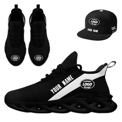 CUSTOM MAXSOUL SNEAKER AND HAT COMBO PERSONALIZED SNEAKER AND APPAREL FOR GIFTING BRAND PROMOTION FAN FESTIVALS AND EVENTS ZH-24020073-4b