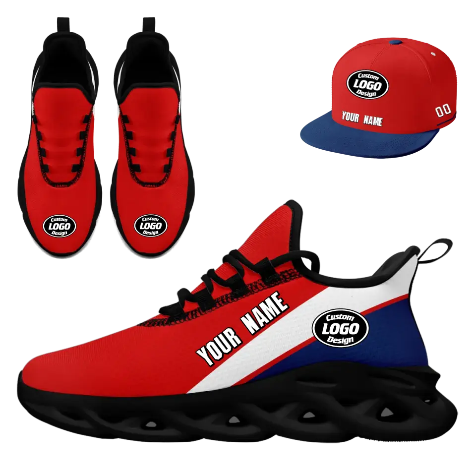Custom Maxsoul Sneaker And Hat Combo Personalized Sneaker And Apparel For Gifting Brand Promotion Fan Festivals And Events Zh-24020073-5b