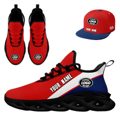 CUSTOM MAXSOUL SNEAKER AND HAT COMBO PERSONALIZED SNEAKER AND APPAREL FOR GIFTING BRAND PROMOTION FAN FESTIVALS AND EVENTS ZH-24020073-5b